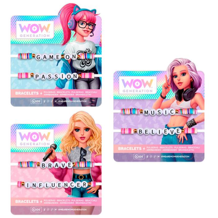 Wow Generation Bracelet message assorted 42428