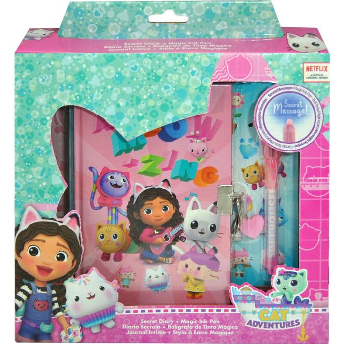 Gabbys Dollhouse secret diary + magic pen 43051