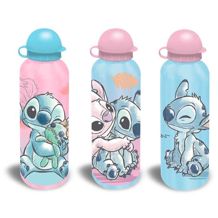Disney Stitch assorted aluminium bottle 500ml 43534