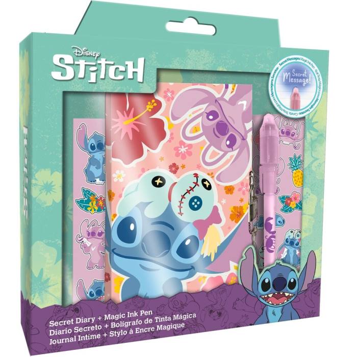 Disney Stitch Diary + magic pen 43804