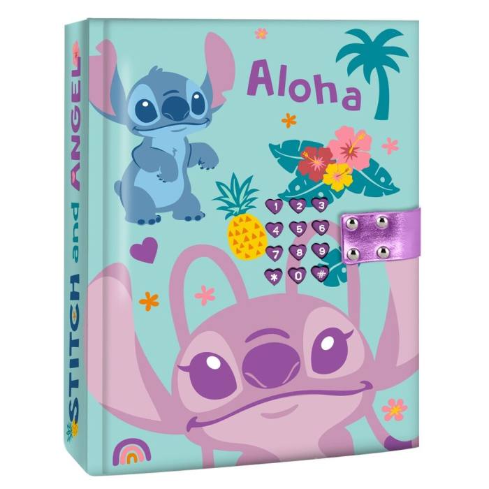 Disney Stitch secret diary code 43802