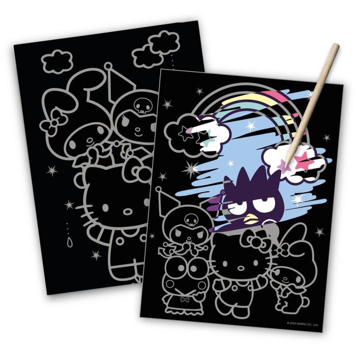 Hello Kitty and Friends Scratch stationery set 43967