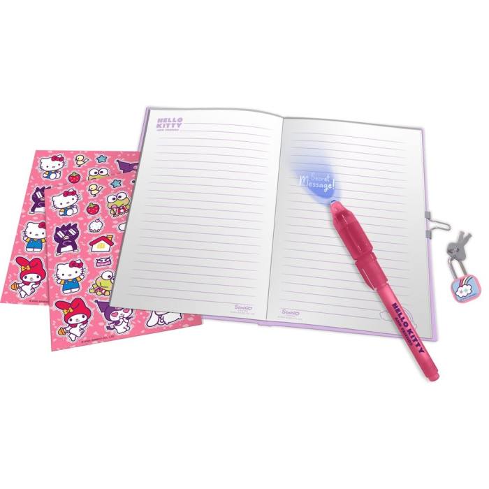 Hello Kitty and Friends Diary + magic pen 43952
