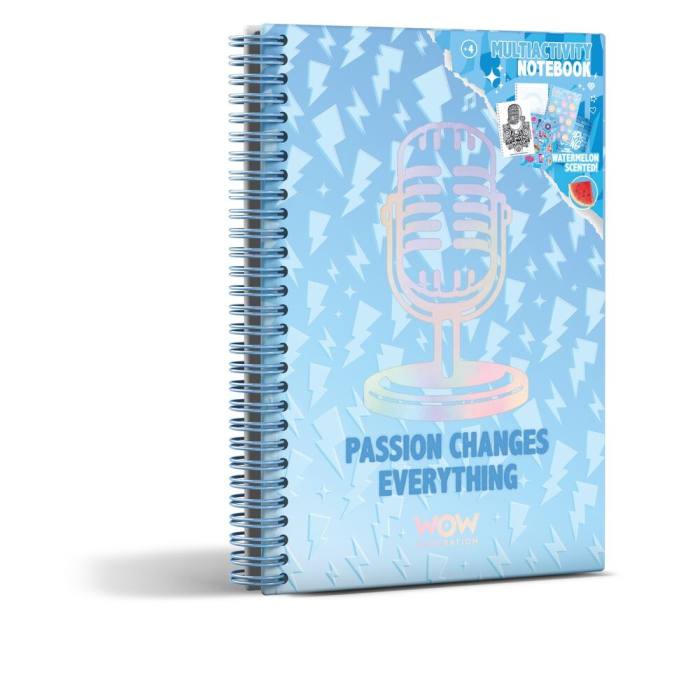 Wow Generation Singer Emma A5 notebook 44051