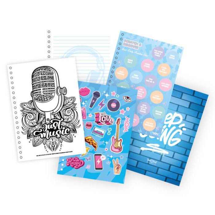 Wow Generation Singer Emma A5 notebook 44052