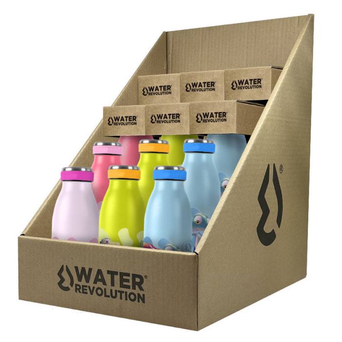 Water Revolution thermo assorted bottle 350ml 45290