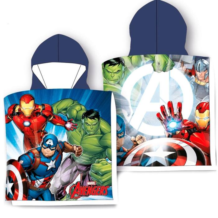 Marvel Avengers cotton poncho towel 45530