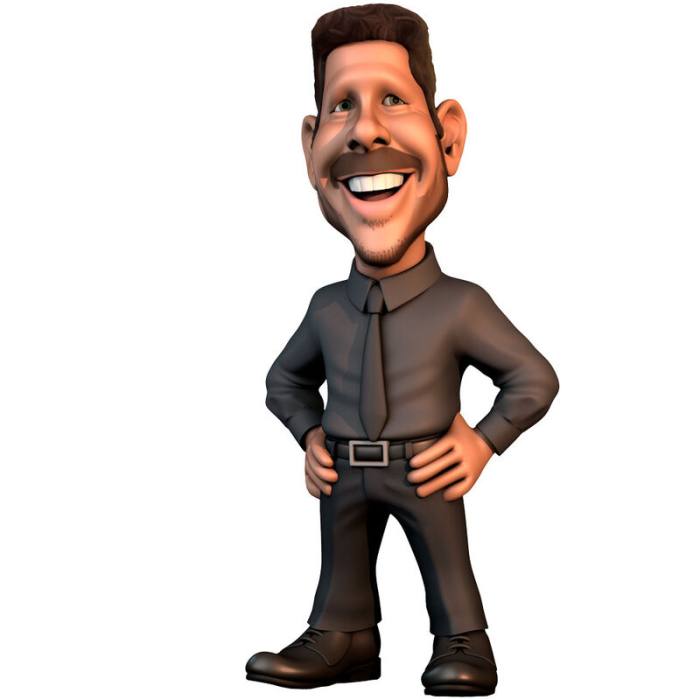 Atletico de Madrid Cholo Simeone Minix figure 7cm 49402
