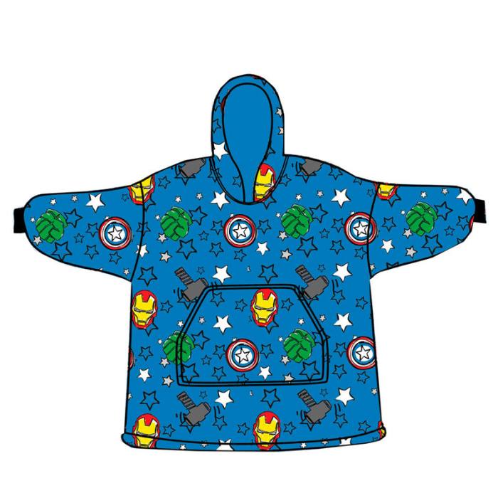 Marvel Avengers oversize sweatshirt coat kids coral 49344