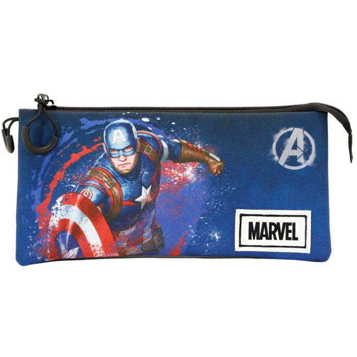 Marvel Captain America Full triple pencil case 50042