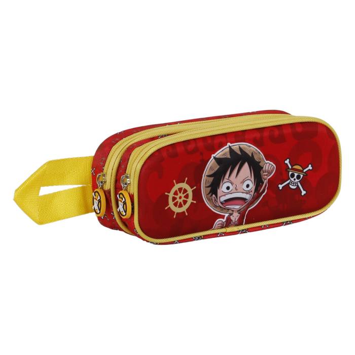 One Piece Luffy 3D double pencil case 50290