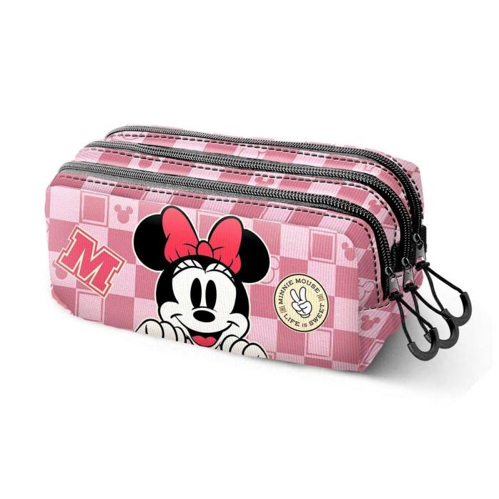 Disney Minnie Journey triple pencil case 51613