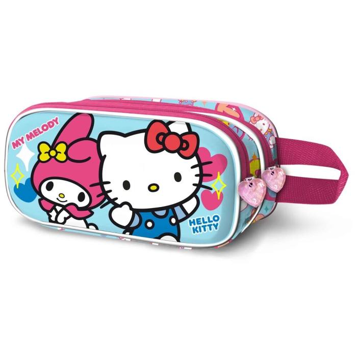 Hello Kitty Friendship 3D double pencil case 51726