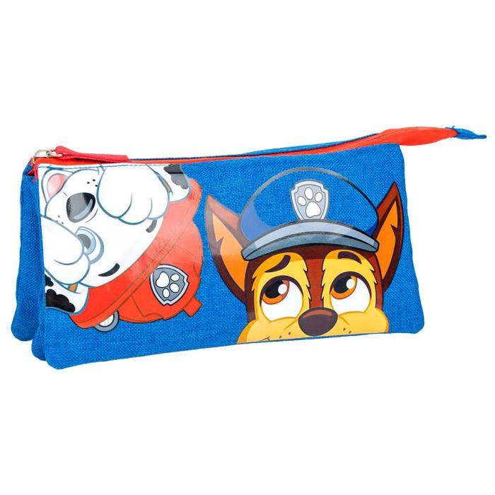 Paw Patrol triple pencil case 52339