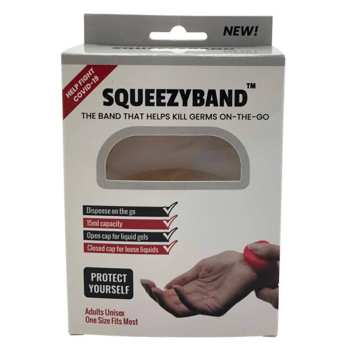 Transparent Adjustable Gel Dispenser Adult Bracelet 53511
