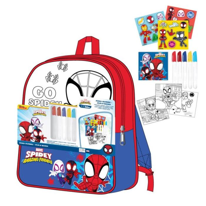 Marvel Spidey Amazing Friends Diy backpack set 53149