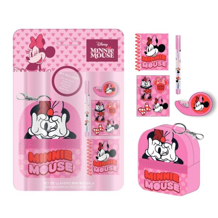 Disney Minnie Stationery mini backpack set 53095