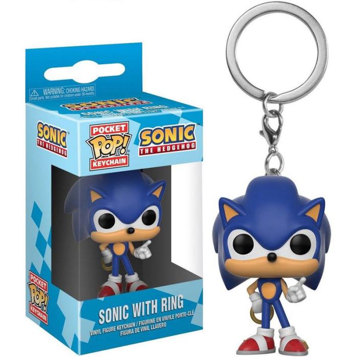 Pocket POP Keychain Sonic with Ring 54629