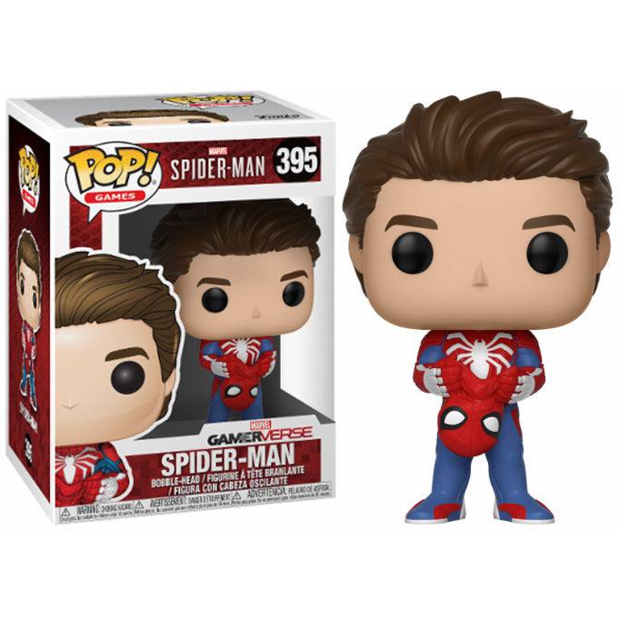 POP figure Marvel Spider-Man unmasked Spider-Man 54723