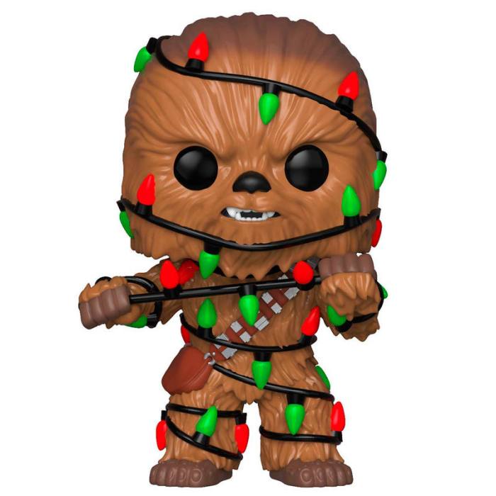 POP figure Star Wars Holiday Chewie with Lights 54815