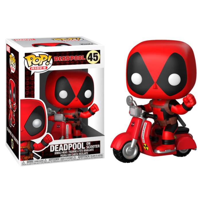 POP figure Marvel Deadpool & Scooter 54728