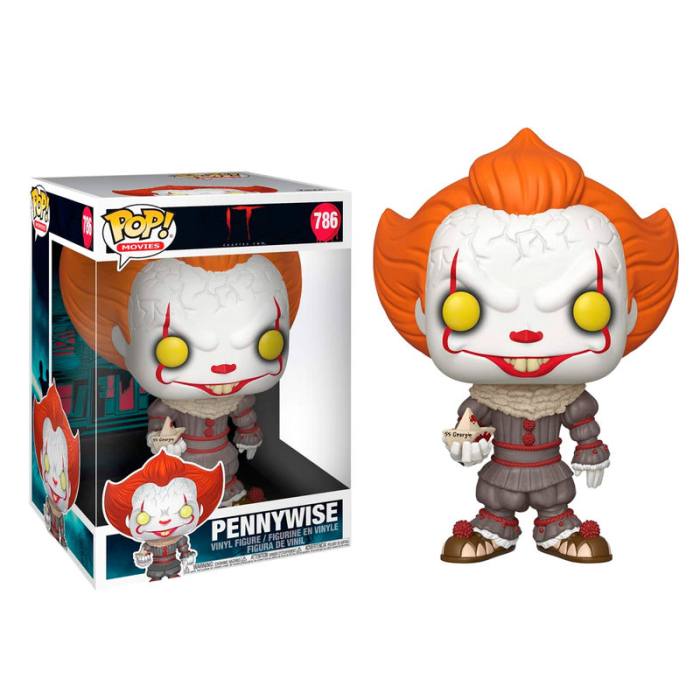 POP figure IT Chapter 2 Pennywise with Boat 25cm 54961