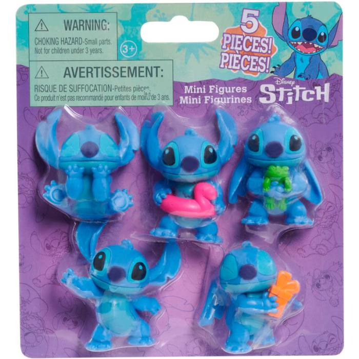 Disney Stitch set 5 figures 54098