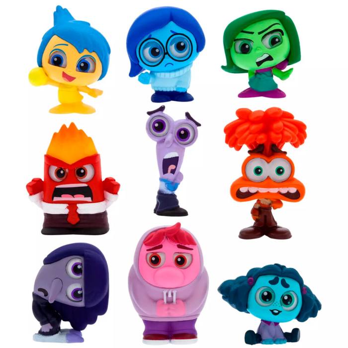 Doorables Disney Pixar Inside Out 2 pack 9 figures 4cm 54032