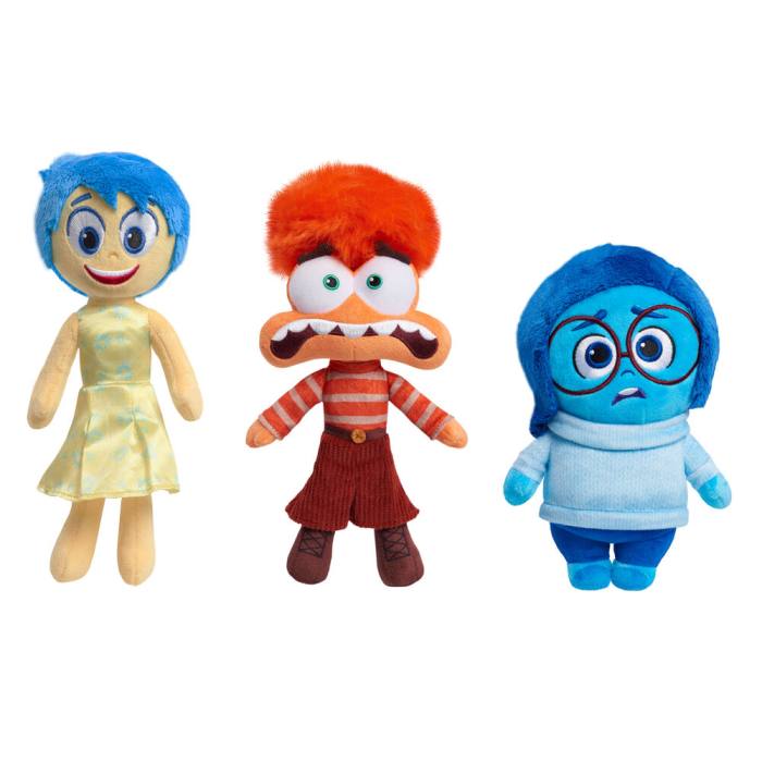 English Disney Pixar Inside Out 2 assorted plush toy 20cm 54056