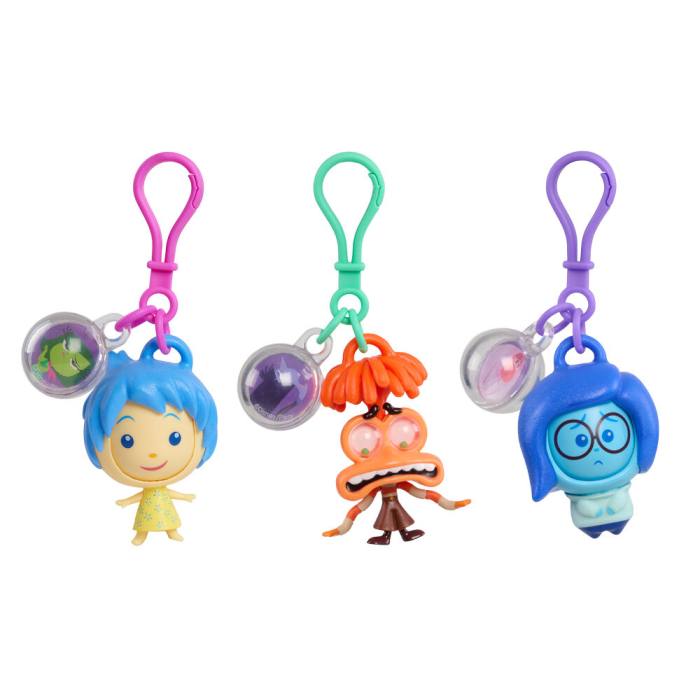 Disney Pixar Inside Out 2 assorted keychain figure 54043