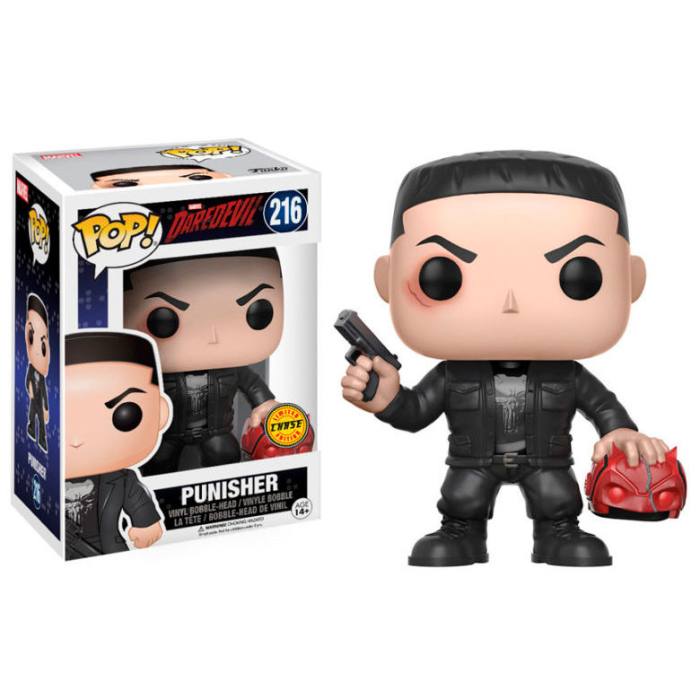 POP figure Marvel Daredevil Punisher Chase 54534