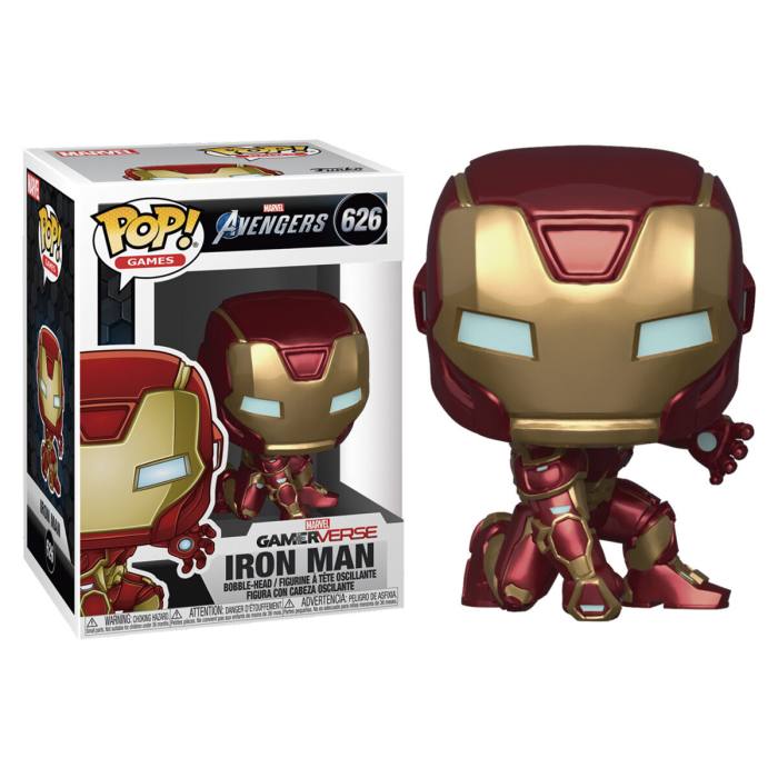 POP figure Marvel Avengers Game Iron Man Stark Tech Suit 55212