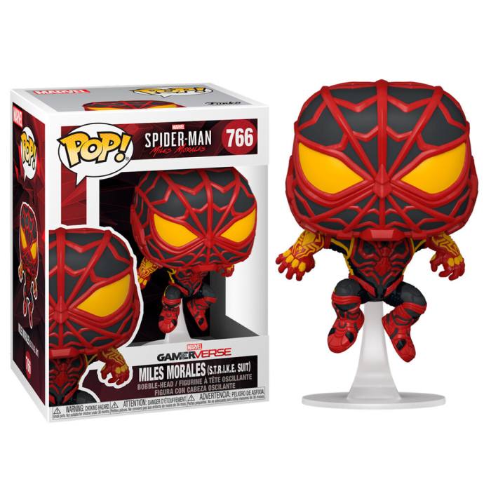 POP figure Marvel Spiderman Miles Morales S.T.R.I.K.E. Suit 55481