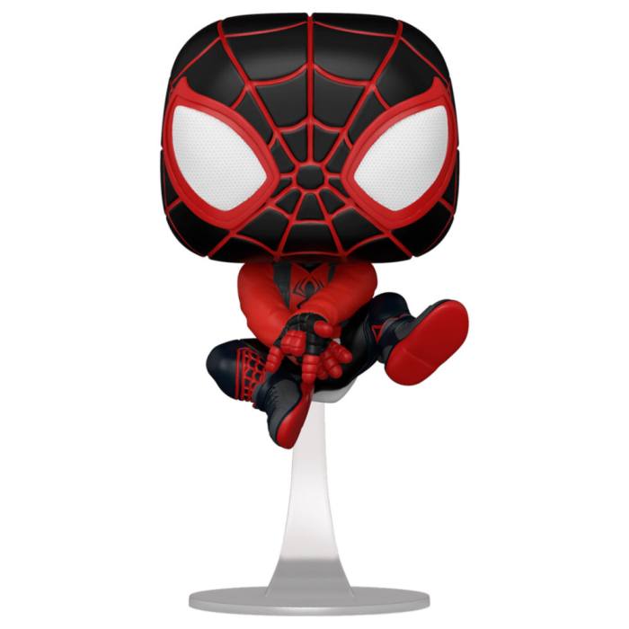 POP figure Marvel Spiderman Miles Morales Bodega Cat Suit 55485