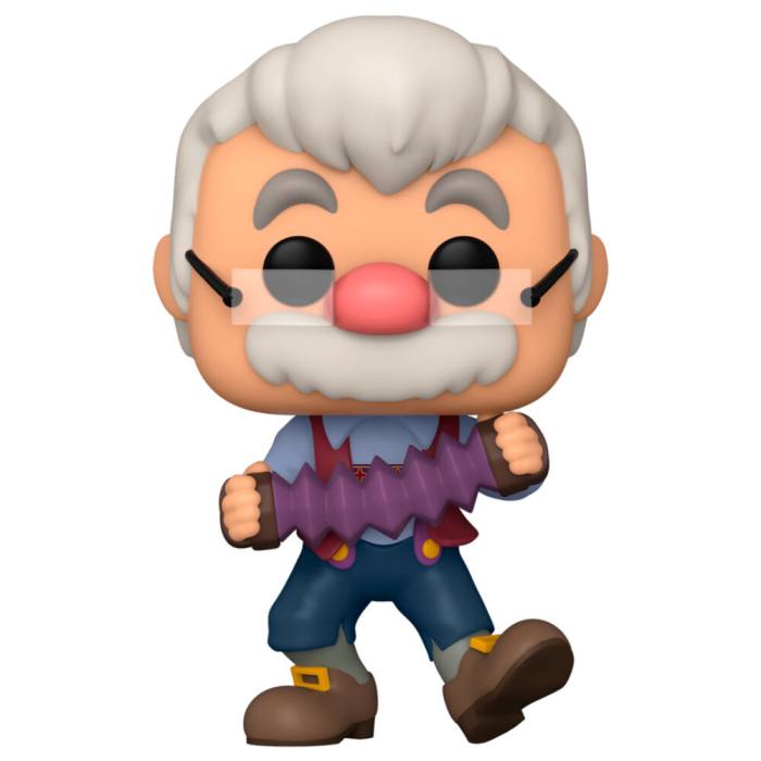 POP figure Disney Pinocchio Geppetto with Accordion 55599