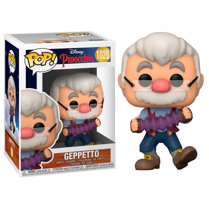 POP figure Disney Pinocchio Geppetto with Accordion 55598