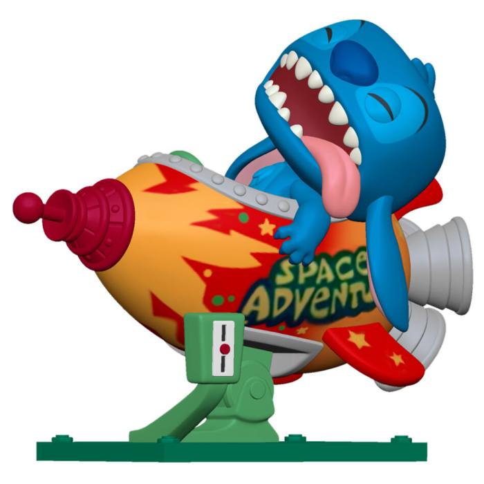 POP figure Rides Super Deluxe Disney Lilo and Stitch - Stitch in Rocket 55964
