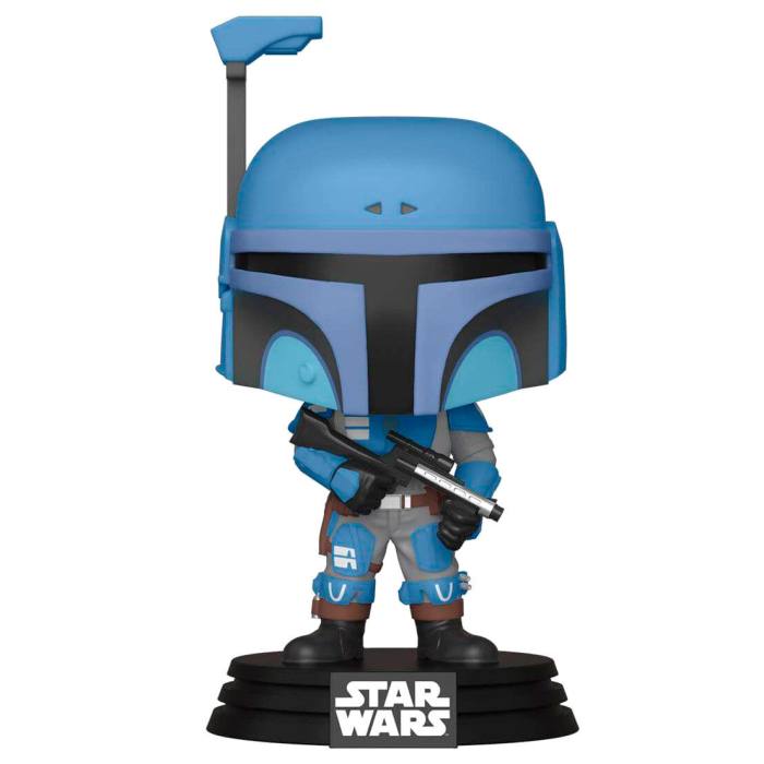 POP figure Star Wars Mandalorian Death Watch Mandalorian Two Stripes Exclusive 55130