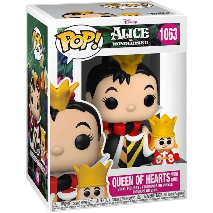 POP figure Disney Alice in Wonderland 70th Queen with King 55996