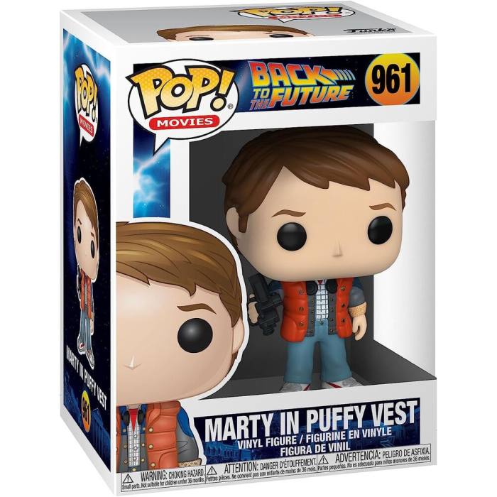 POP figure Back To The Future Doc Marty in Puffy Vest 55334