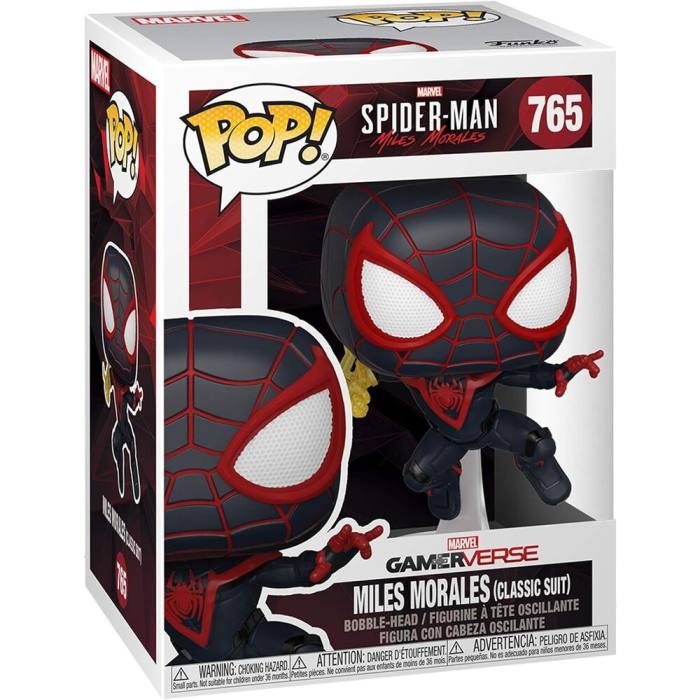 POP figure Spiderman Miles Morales - Miles Morales Classic Suit 55472