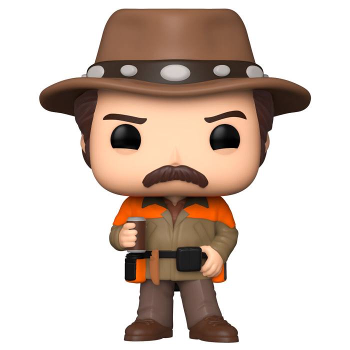 POP figure Parks and Rec Hunter Ron 5 + 1 Chase 56129