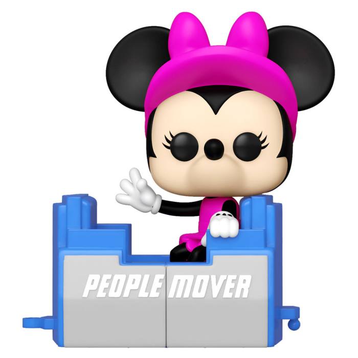 POP figure Disney World 50th Anniversary Minnie People Mover 56896