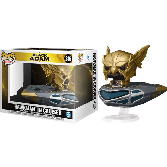 POP figure DC Comics Black Adam Hawkman in Cruiser 57779