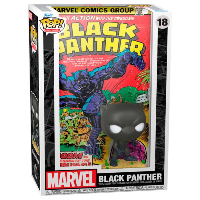 POP figure Comic Cover Marvel Black Panther 57743
