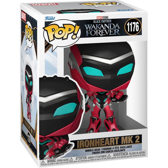 POP figure Marvel Black Panther Wakanda Forever Ironheart MK2 58339
