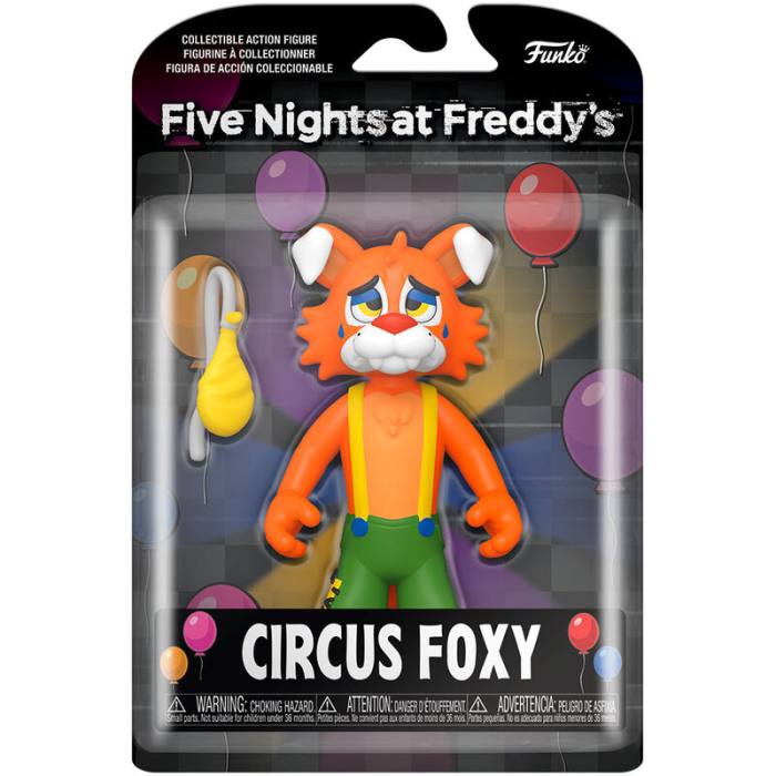 Action figure Five Night at Freddys Circus Foxy 12,5cm 58595