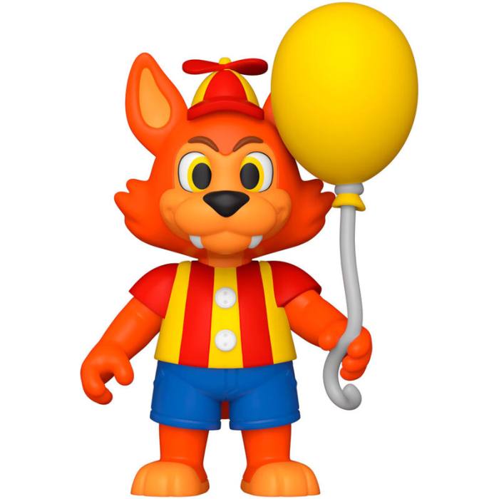 Action figure Five Night at Freddys Balloon Foxy Exclusive 12,5cm 58589