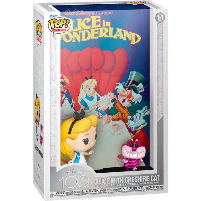 POP figure Movie Poster Disney 100th Anniversary Alice in Wonderland 58467