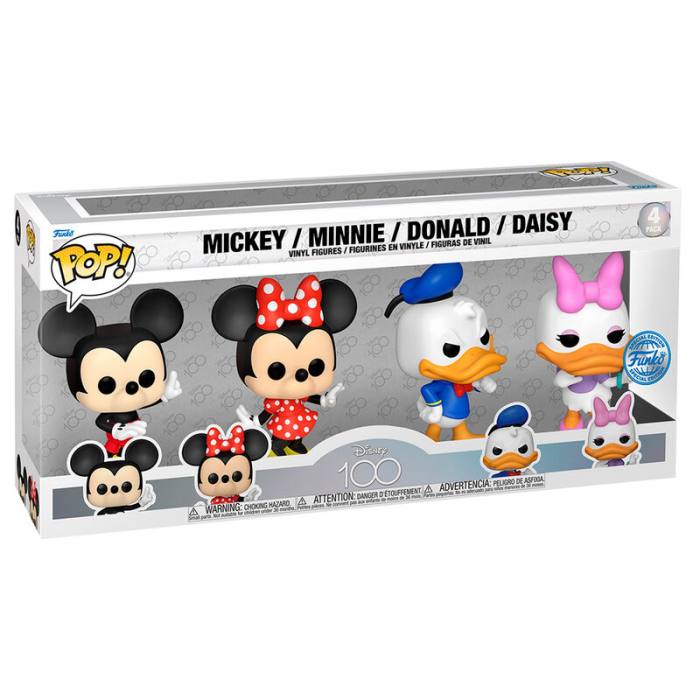 POP pack 4 figures Disney Classic Exclusive 58955